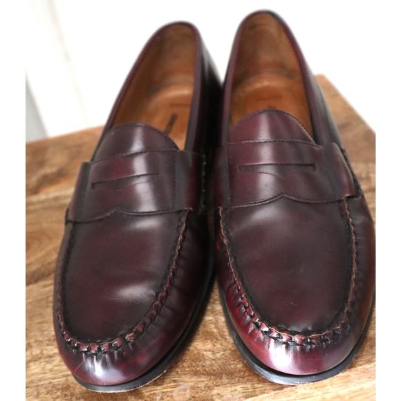 Johnston & Murphy Burgundy Loafers main image 6